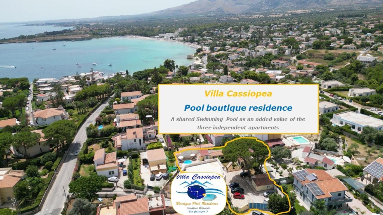 Pool Seaside Relais, Deluxe Villas - Ninfea, Marea, Rosa E Cassiopea フォンターネ・ビアンケ エクステリア 写真