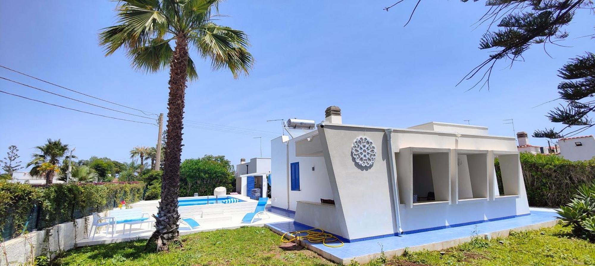 Pool Seaside Relais - Ville Ninfea, Marea, Rosa E Cassiopea フォンターネ・ビアンケ エクステリア 写真
