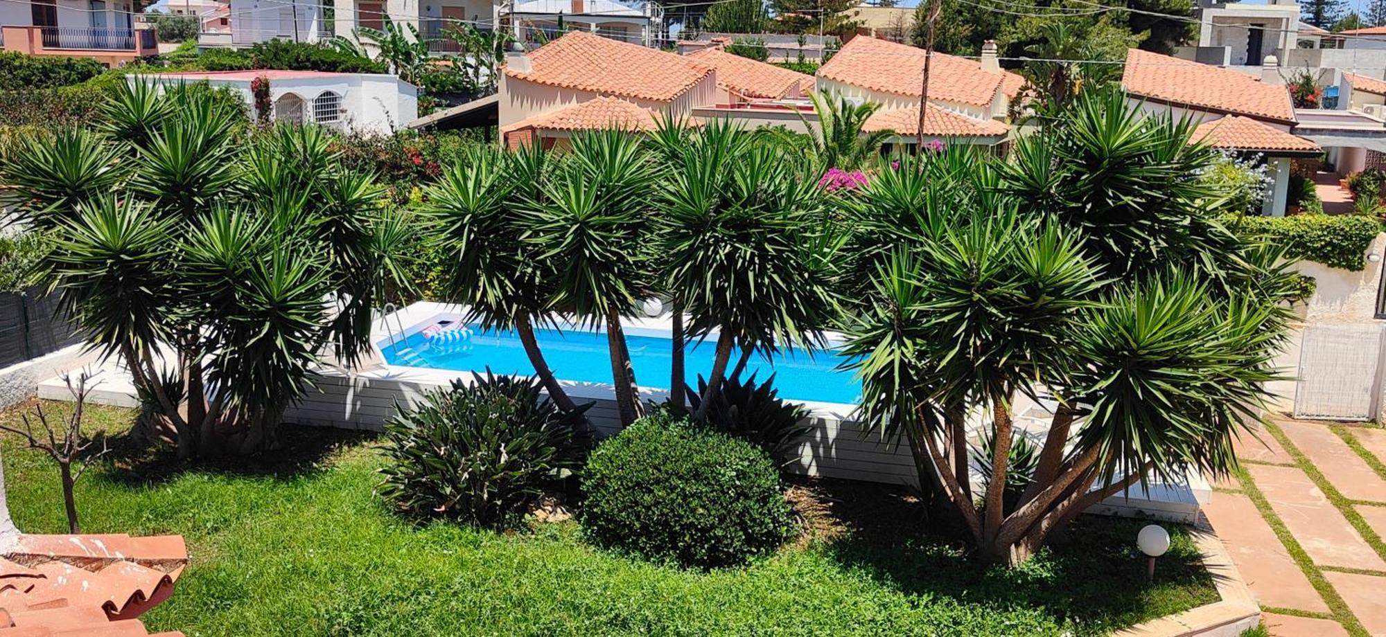 Pool Seaside Relais - Ville Ninfea, Marea, Rosa E Cassiopea フォンターネ・ビアンケ エクステリア 写真